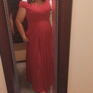 EUC Coco Melody Ski Patrol Sheath Chiffon Dress